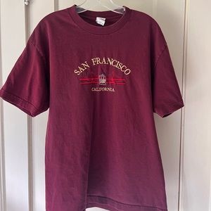 Vintage 90s San Francisco, CA stitched T-shirt size L